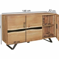 Skyport Sideboard AREQUIPA* Türkommoden|Sideboards