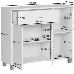Skyport Sideboard AZANGARO* Kombikommoden|Sideboards