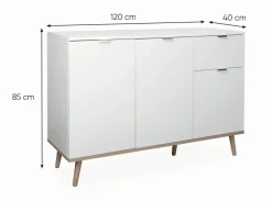Finori Sideboard GÖTEBORG 56* Kombikommoden|Sideboards
