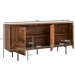 Skyport Sideboard LA ARENA* Türkommoden|Sideboards