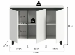 Xonox Sideboard TOMASA* Türkommoden|Sideboards