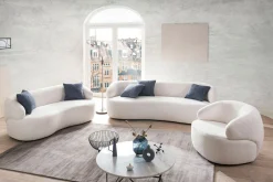 Salesfever 3-Sitzer MAHAWA* 3-Sitzer Sofas|Polstergarnituren