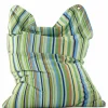 CASAS Sitzsack FASHION BULL STRIPES GREEN* Sitzsäcke