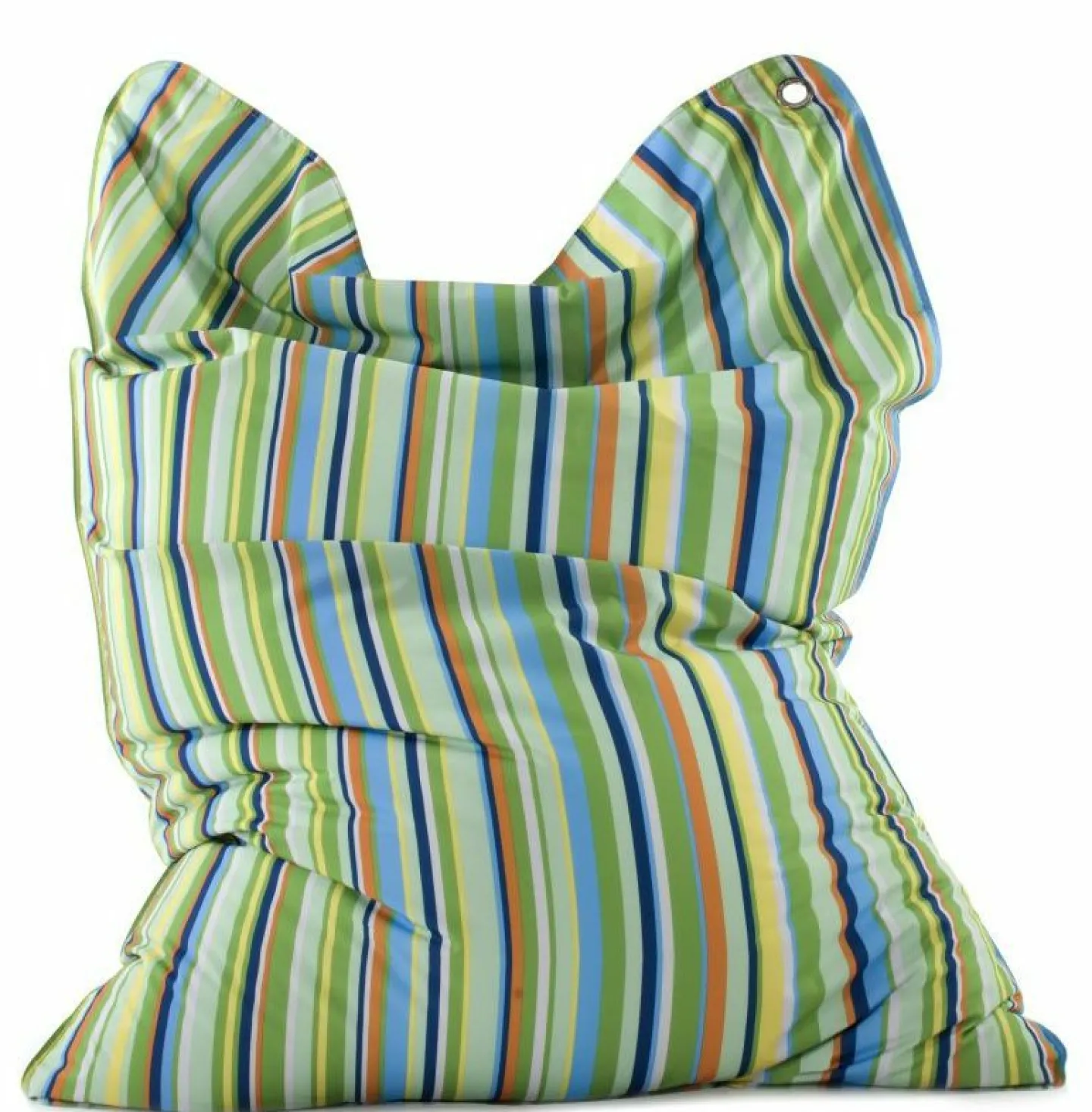 CASAS Sitzsack FASHION BULL STRIPES GREEN* Sitzsäcke