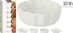 Koopman Snackschalen 6er Set EH* Geschirr & Besteck