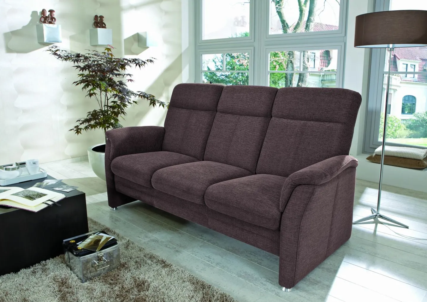 Polipol Sofa 3-sitzig PP-PF11006* 3-Sitzer Sofas|Polstergarnituren