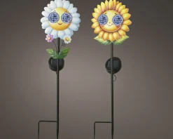 Kaemingk Solarstecker Blume Augenbewegung SOLAR* Dekofiguren