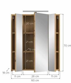 Spiegelschrank BONGA
