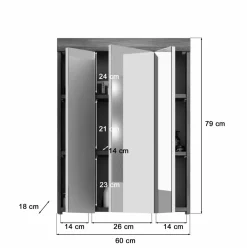 Spiegelschrank SEWULA