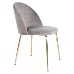 House Nordic Stühle 2er-Set GENEVE* Polsterstühle|4-Fuß-Stühle