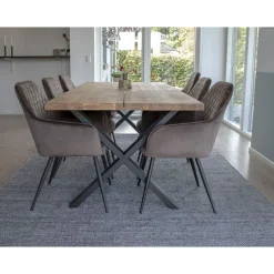 House Nordic Stühle 2er-Set HARBO* Polsterstühle|Armlehnstühle