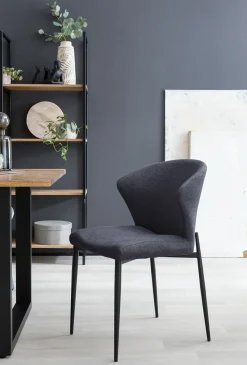 Salesfever Stühle 2er-Set LOKON* Polsterstühle|4-Fuß-Stühle
