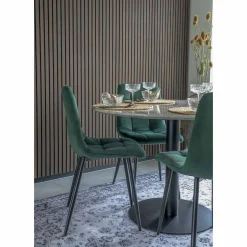 House Nordic Stühle 2er-Set MIDDELFART* Polsterstühle|4-Fuß-Stühle