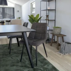 House Nordic Stühle 2er-Set MIDDELFART* Polsterstühle|4-Fuß-Stühle