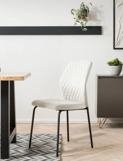 Salesfever Stühle 2er-Set MUNDUK* Polsterstühle|4-Fuß-Stühle