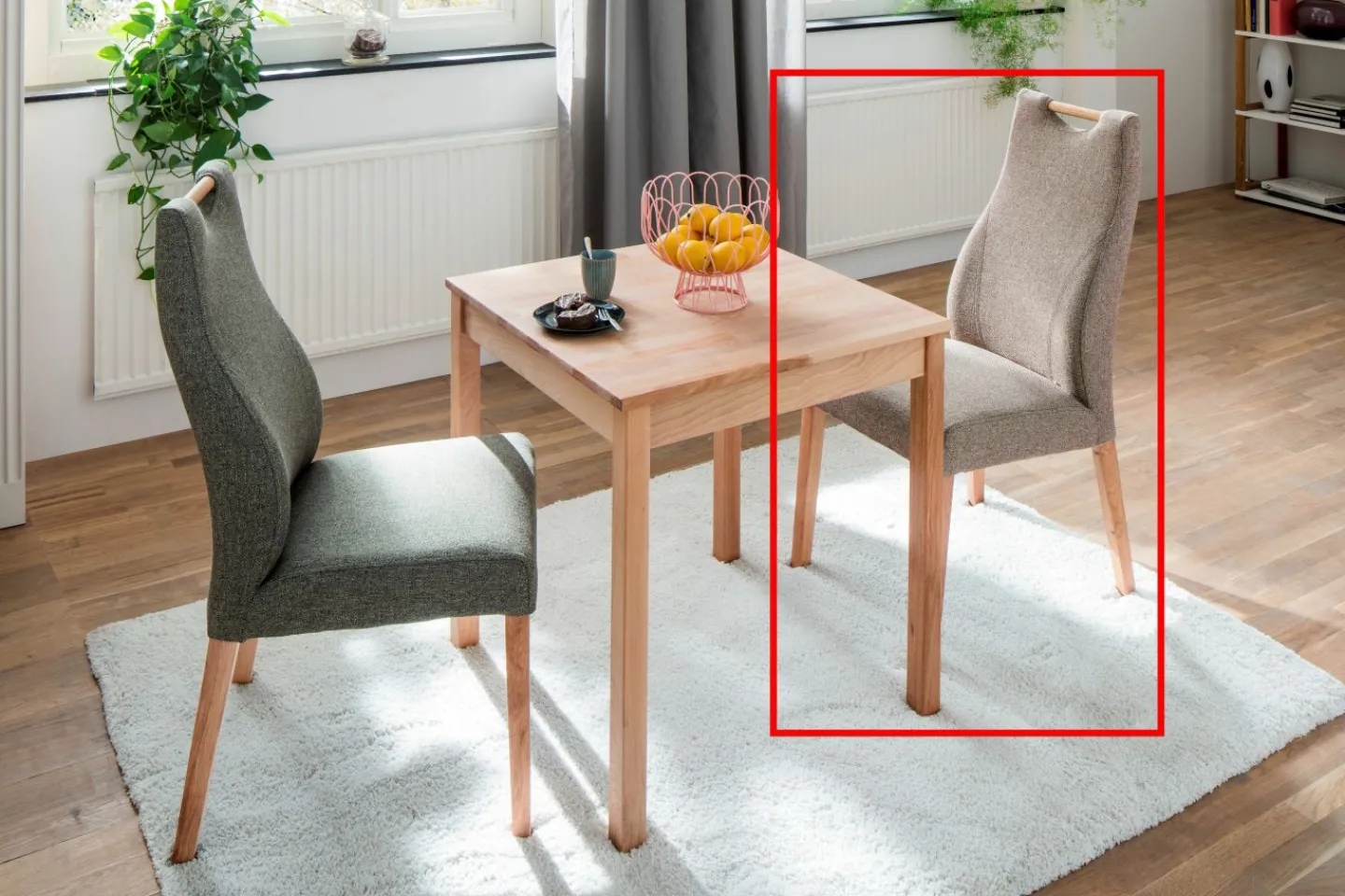 MCA Direkt Stühle 2er-Set NAILA* Polsterstühle|4-Fuß-Stühle