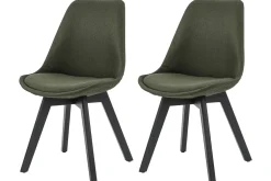 Salesfever Stühle 2er-Set PAYAKUMBUH* Polsterstühle|4-Fuß-Stühle