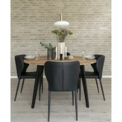 House Nordic Stühle 4er-Set PISA* Polsterstühle|4-Fuß-Stühle