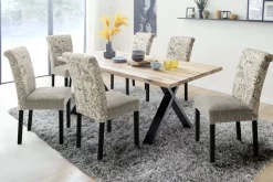 MCA Direkt Stühle 2er-Set YALOVA* Polsterstühle|4-Fuß-Stühle