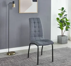 Möbilia Stühle 2er-Set YPERN* Polsterstühle|4-Fuß-Stühle