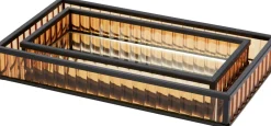 Koopman Tablett 2er Set EH* Tisch-Accessoires