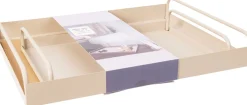 Koopman Tablett 2er Set mit Henkel EH* Geschirr & Besteck