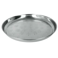 Metaltex Tablett rund INOX* Koch- & Backutensilien|Geschirr & Besteck