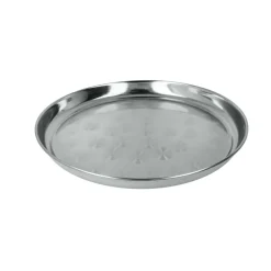 Tablett rund INOX