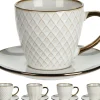 Koopman Tasse und Untertasse COSY* Gläser, Becher & Karaffen
