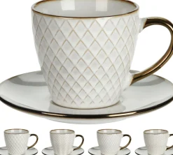 Koopman Tasse und Untertasse COSY* Gläser, Becher & Karaffen