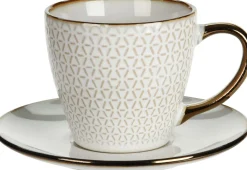 Koopman Tasse und Untertasse COSY* Gläser, Becher & Karaffen