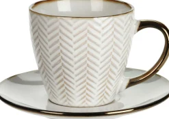 Koopman Tasse und Untertasse COSY* Gläser, Becher & Karaffen