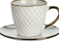 Koopman Tasse und Untertasse COSY* Gläser, Becher & Karaffen