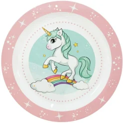 Teller Einhorn RAINBOW