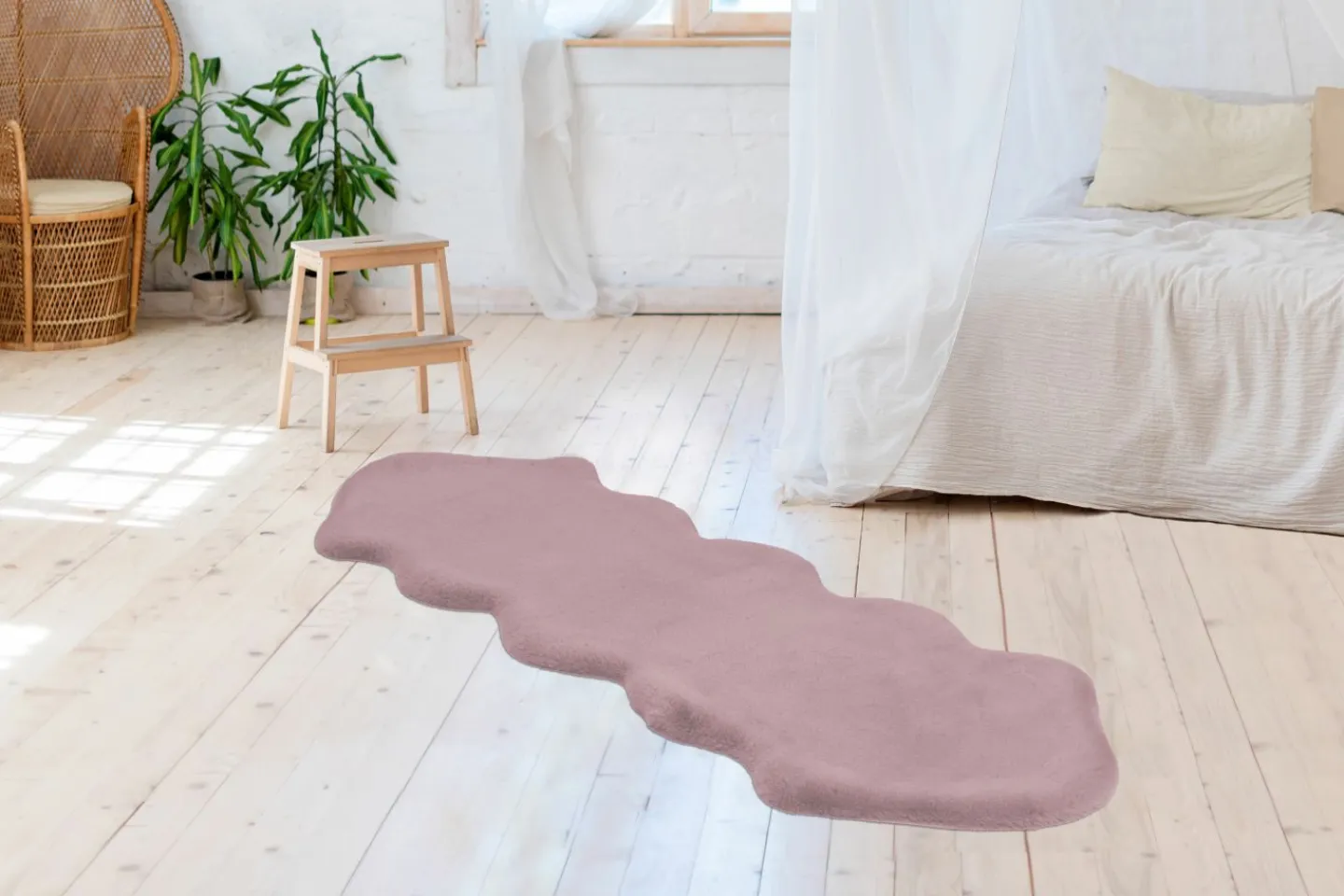 Kayoom Teppich RABBIT DOUBLE SHEEPSKIN 300* Teppiche