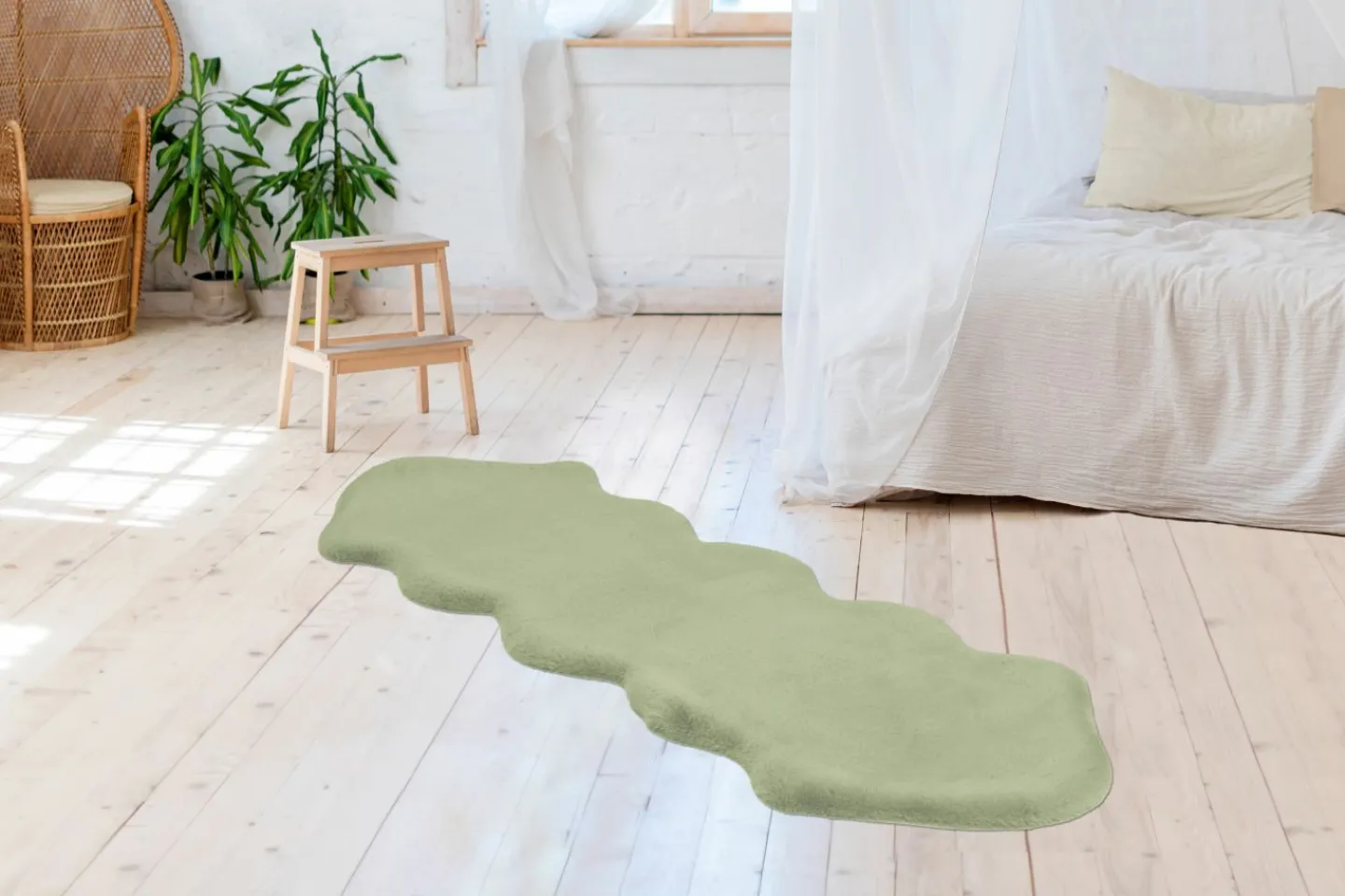 Kayoom Teppich RABBIT DOUBLE SHEEPSKIN 300* Teppiche