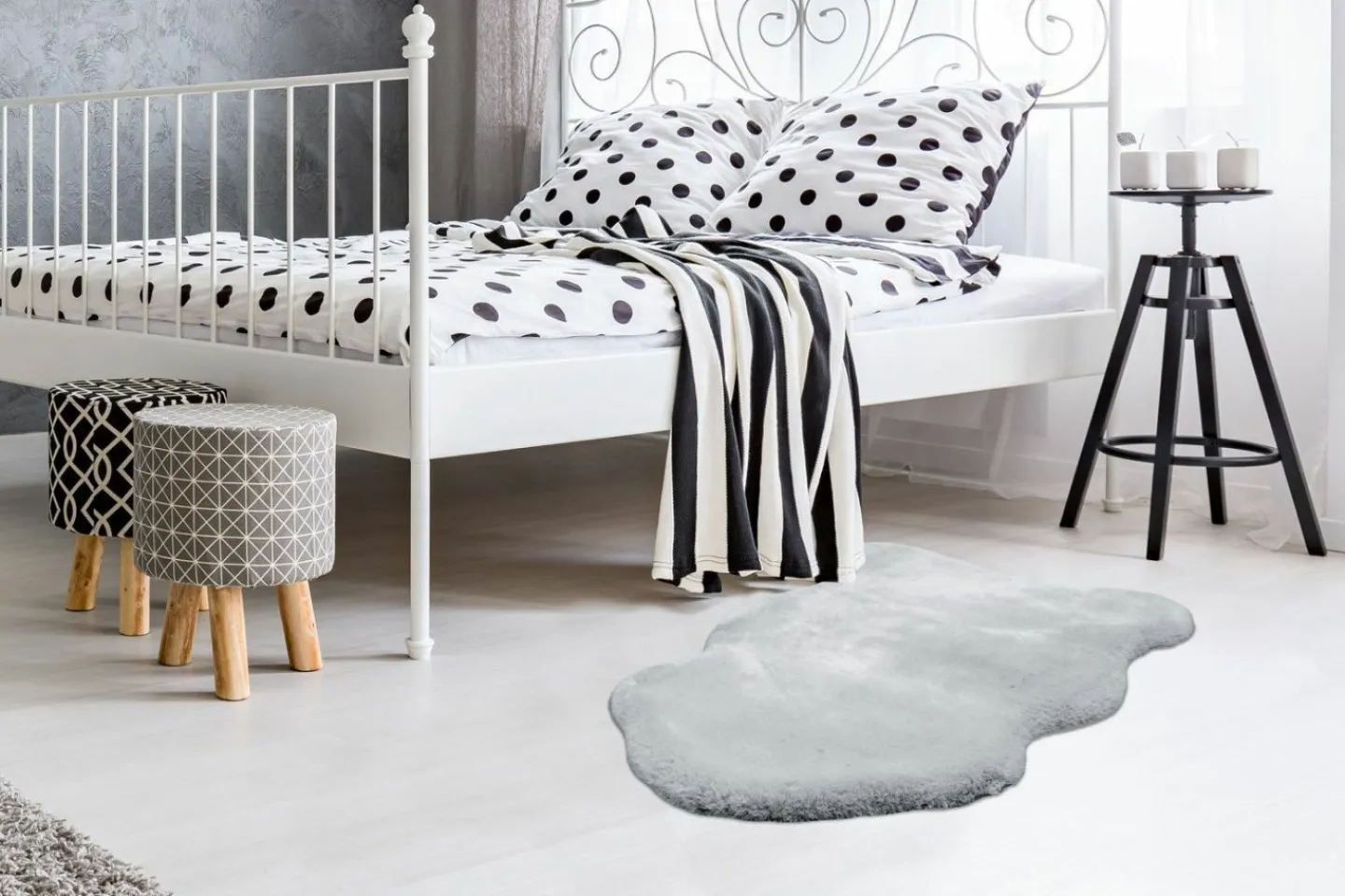 Kayoom Teppich RABBIT SHEEPSKIN 200* Teppiche