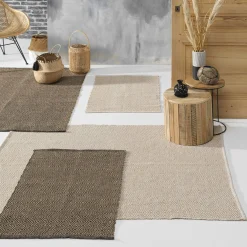 U10 Teppich Jute 60x90cm LIVIO* Teppiche