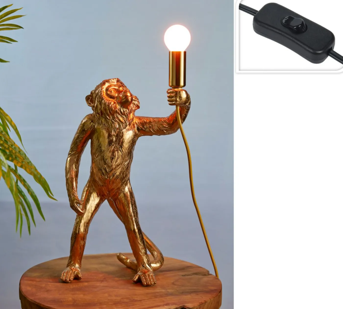 Tischlampe Affe EH
