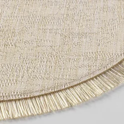 Tischset rund mit Fäden JOALIE