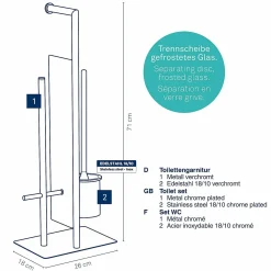 Kela Toilettengarnitur STYLE* Wc-Garnituren