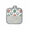 Topflappen mit Motiv 2er Set MUFFIN