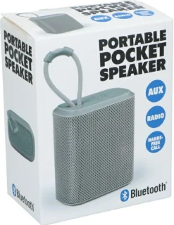 Edco Tragbare Musikbox SPEAKER* Tisch-Accessoires