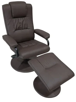 RRR Company Limited TV-Sessel mit Ottomane RFU-8000 033-80* Loungesessel|Polstersessel