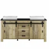 Unterschrank mit Doppelwaschbecken SHERWOOD