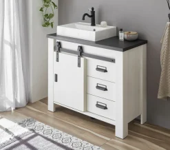Unterschrank mit Waschbecken SHERWOOD