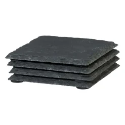 Untersetzer 4tlg. SCHIEFER