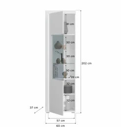 Xonox Vitrine ADOLA* Standvitrinen