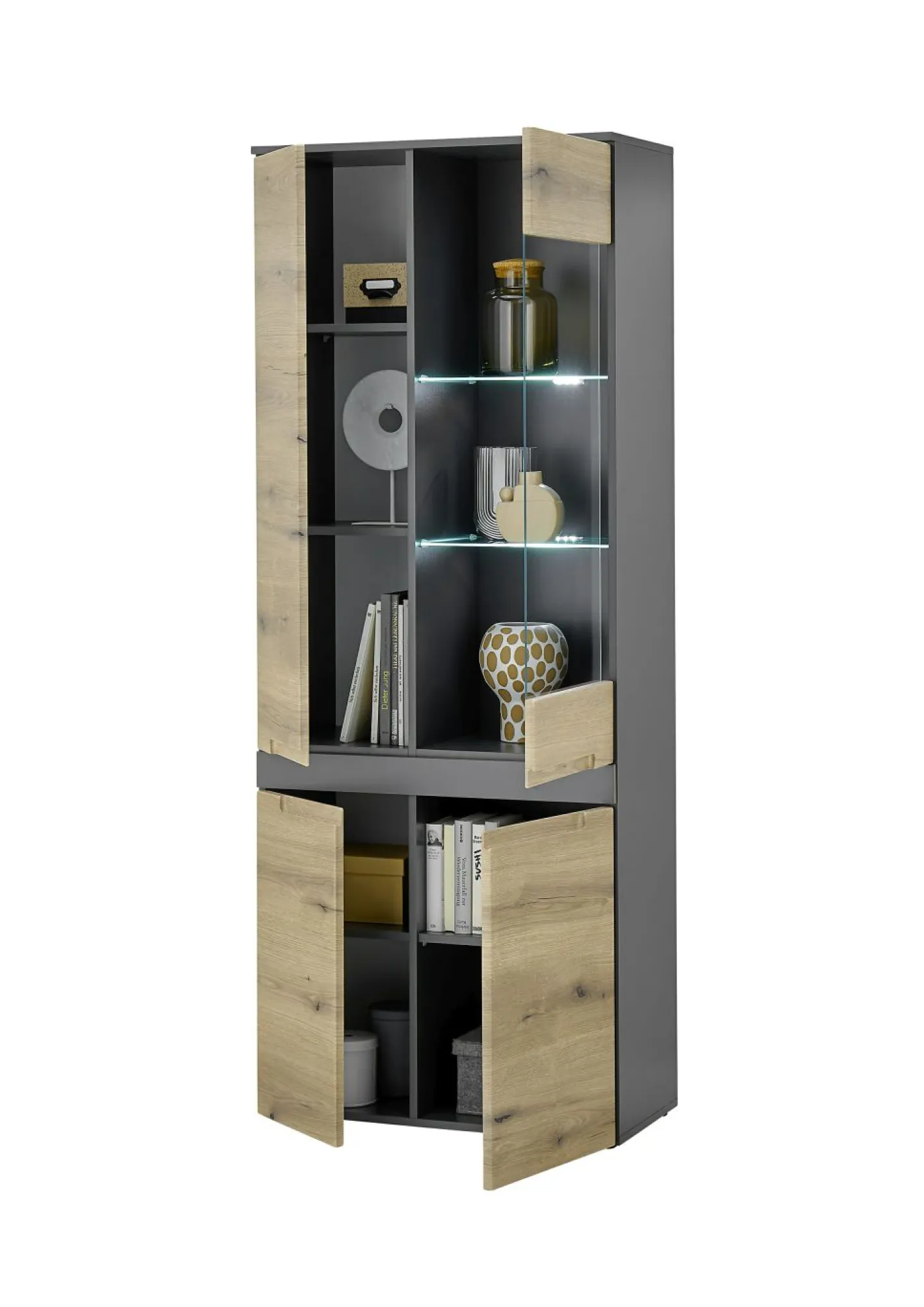 HBZ Vitrine CORK* Standvitrinen