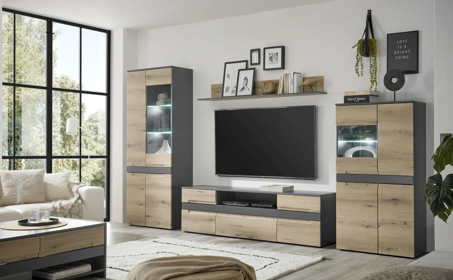 HBZ Vitrine CORK* Standvitrinen